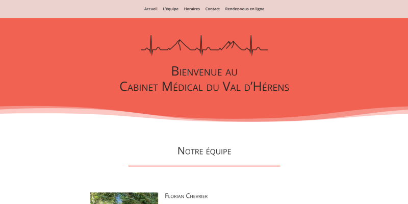 Réalisation cabinet medical val d'hérens